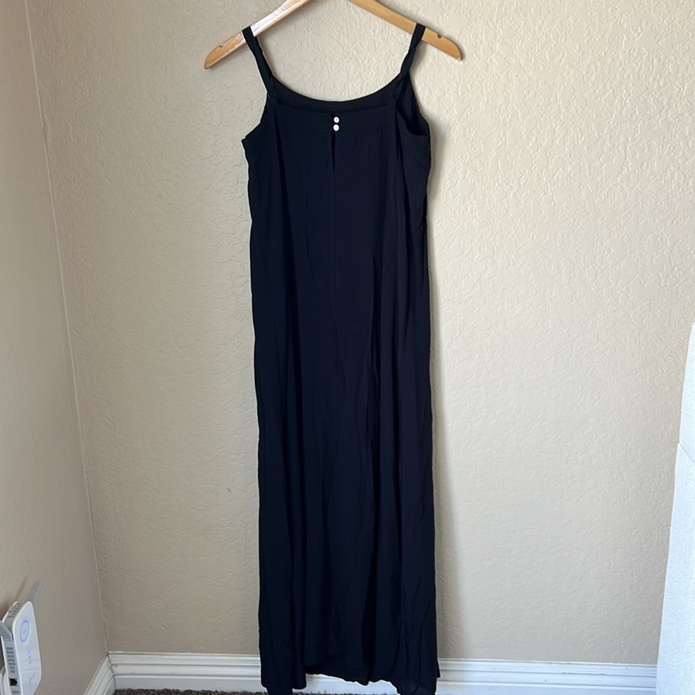 Adriano goldschmied black midi slip dress - Picture 6 of 6
